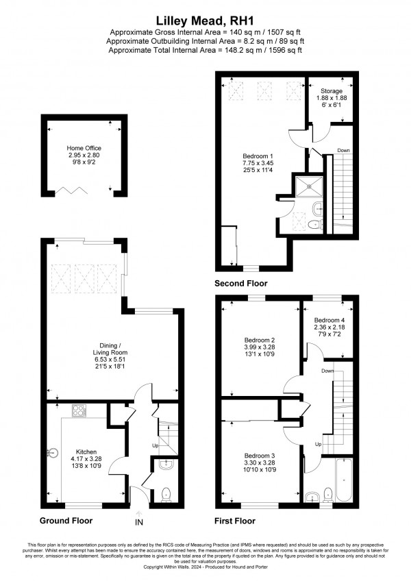Floorplan for Lilley Mead, Redhill, Surrey