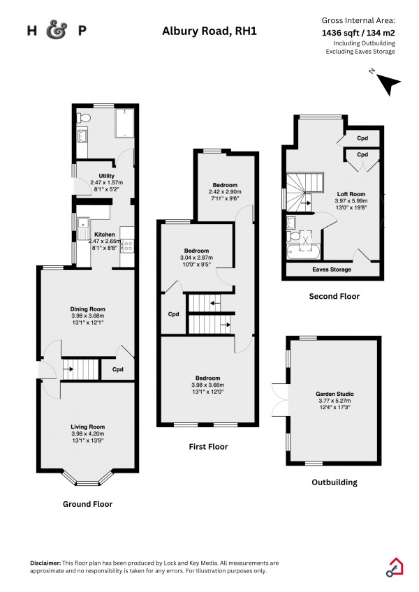 Floorplan for Merstham, Redhill, Surrey