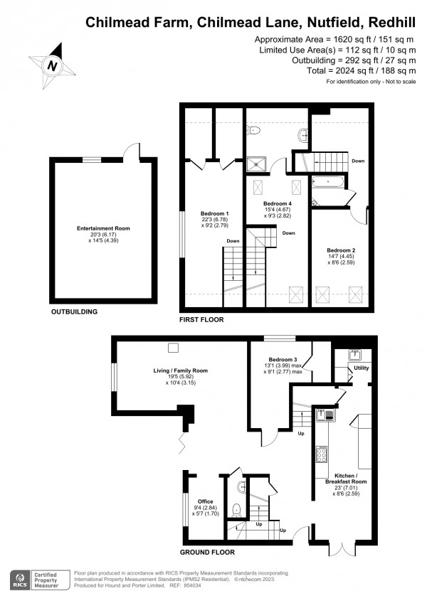 Floorplan for Nutfield, Redhill, Surrey