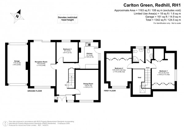 Floorplan for Carlton Green, Redhill, Surrey