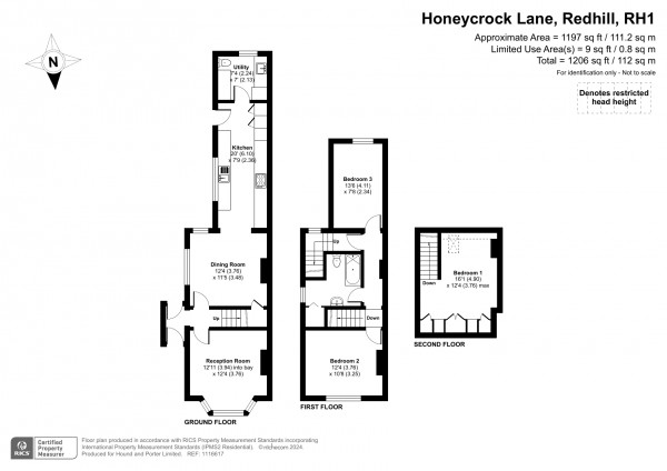 Floorplan for Honeycrock Lane, Redhill, Surrey