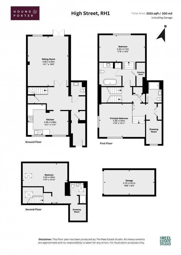 Floorplan for Nutfield, Redhill, Surrey