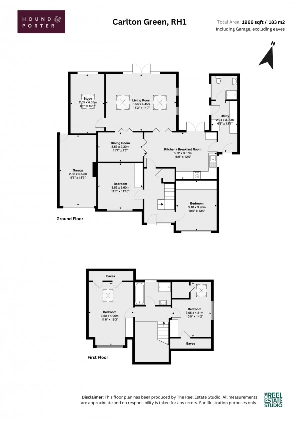 Floorplan for Carlton Green, Redhill, Surrey
