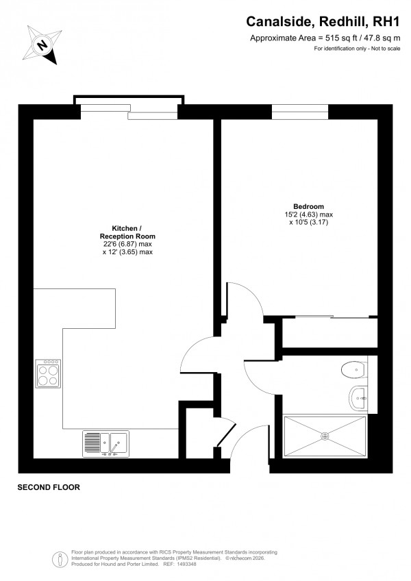 Floorplan for Canalside, Redhill, Surrey