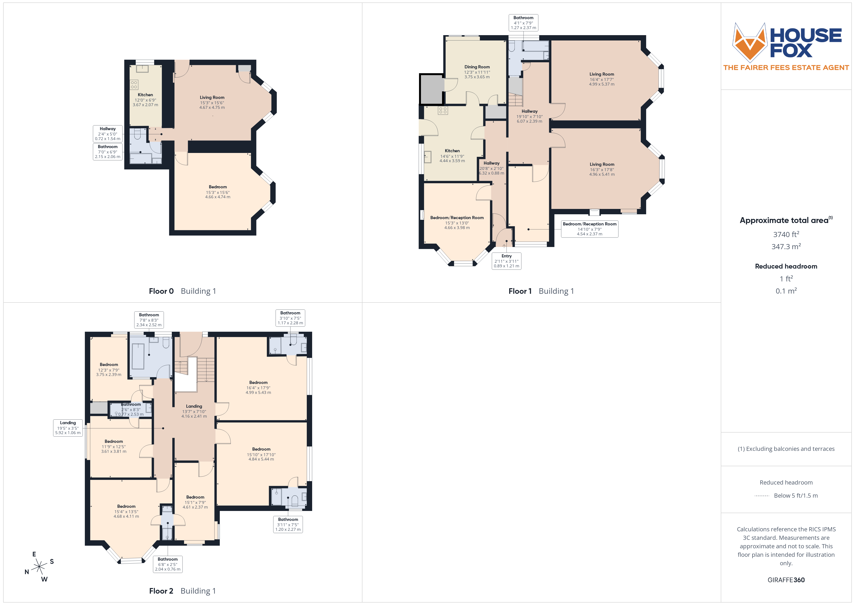 Floorplan for Eastfield Park, Weston-Super-Mare, Somerset