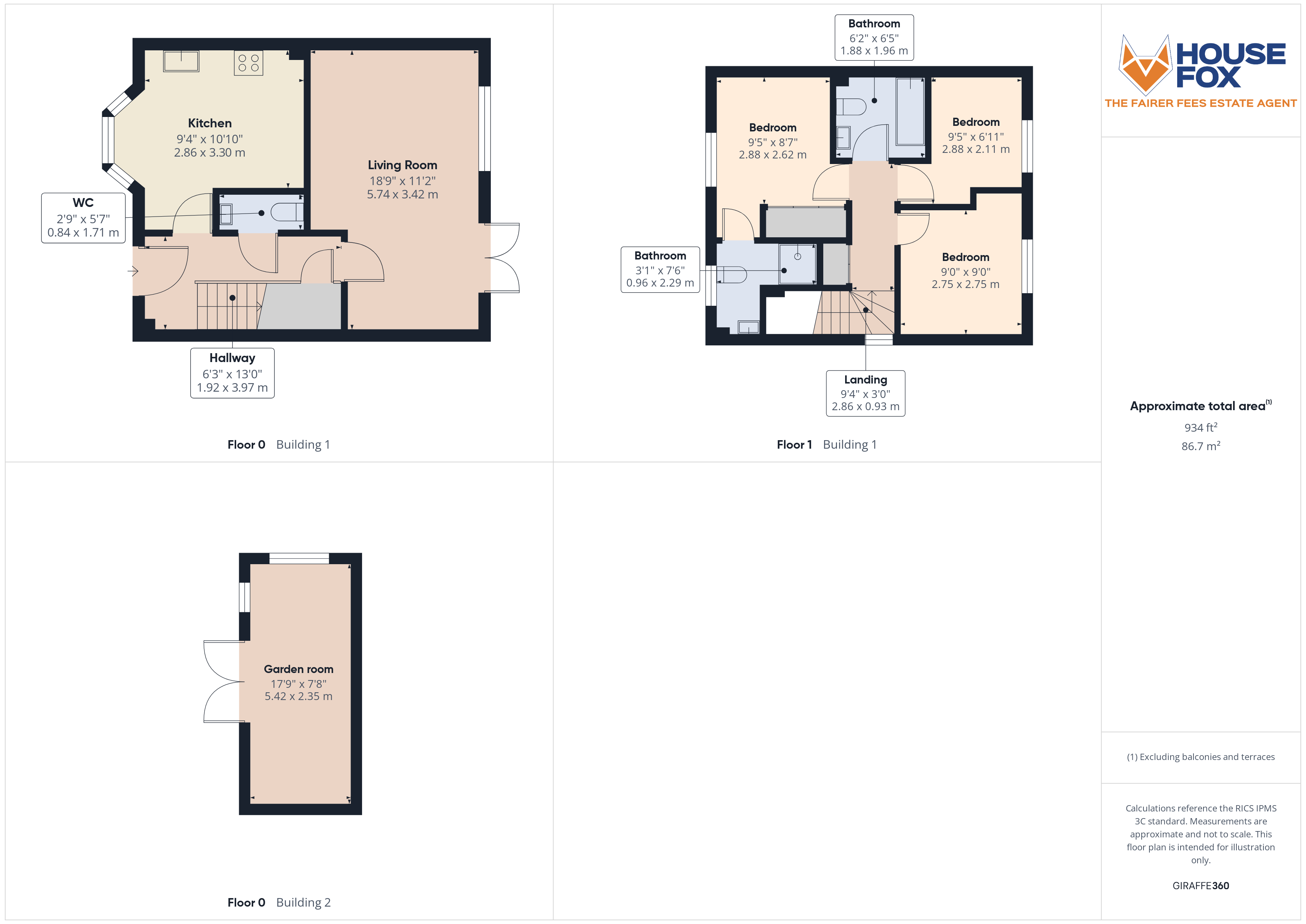 Floorplan for West Wick, Weston-Super-Mare, Somerset