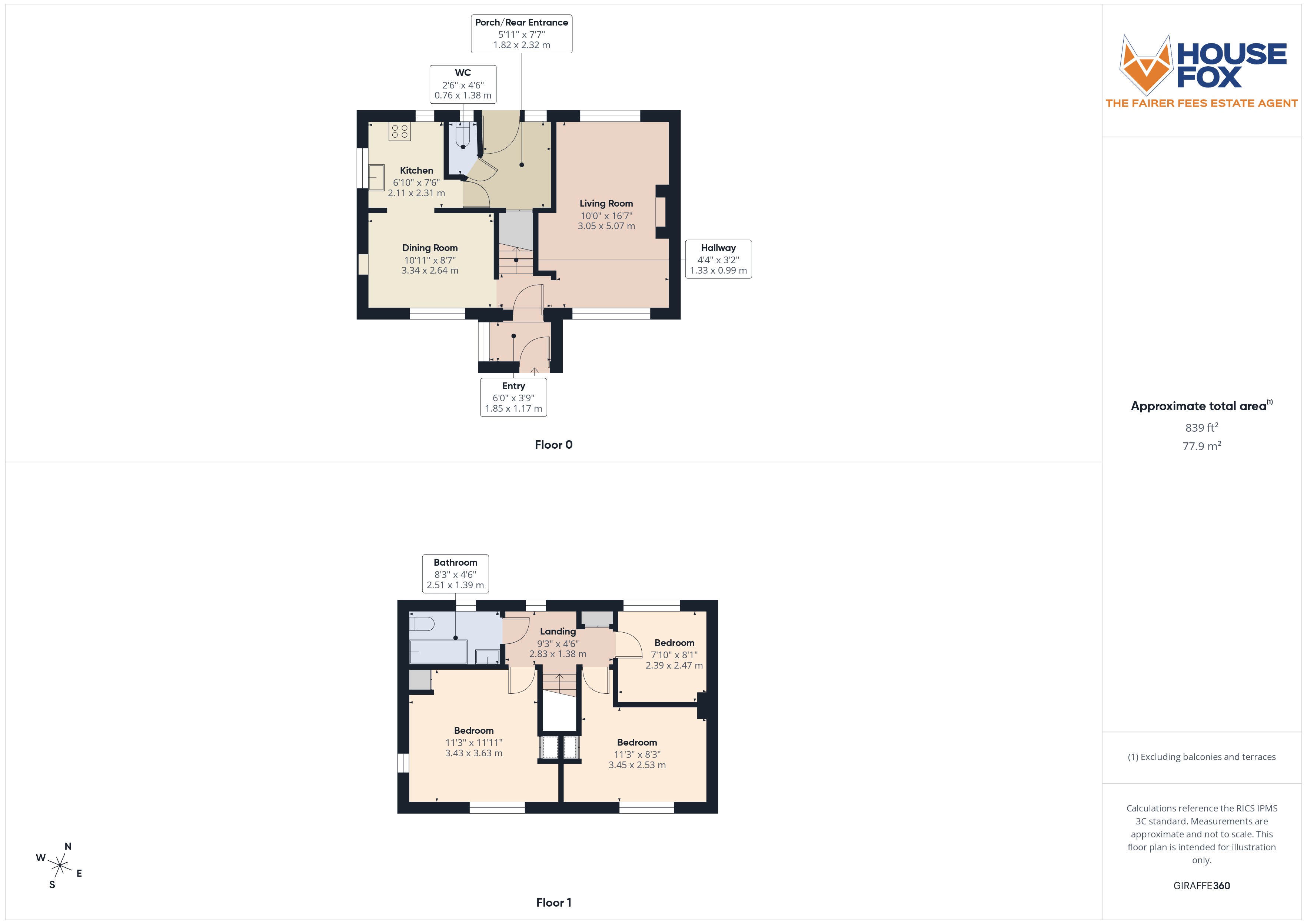 Floorplan for Congresbury, Bristol, Somerset