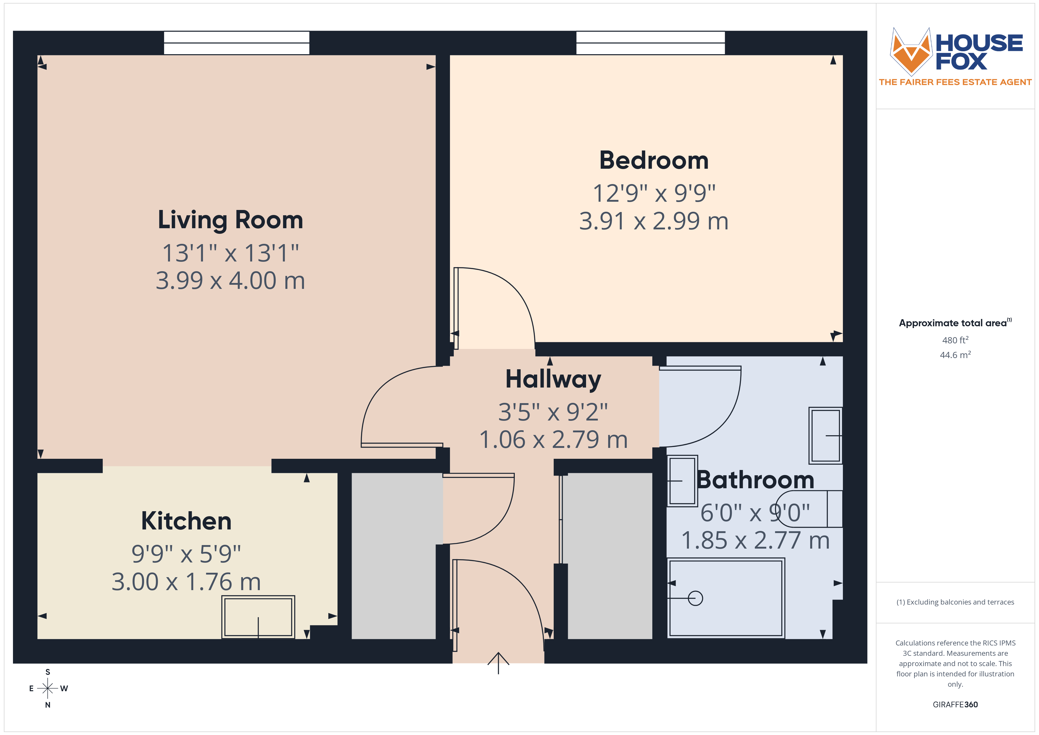 Floorplan for Weston-Super-Mare, Somerset