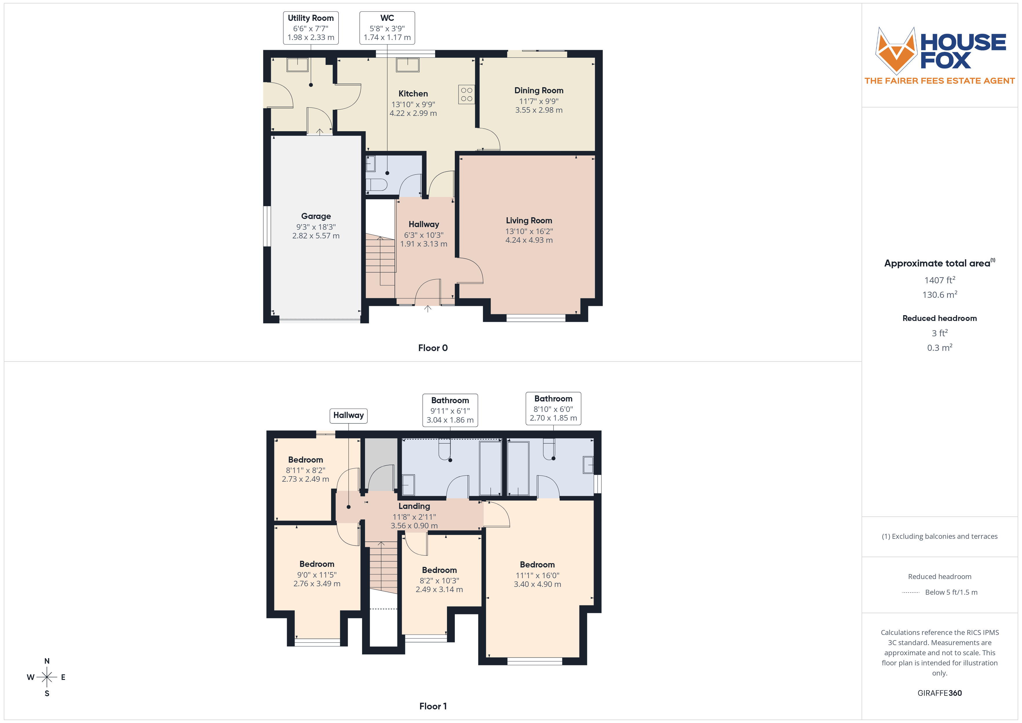 Floorplan for Kewstoke, Weston-Super-Mare, Somerset
