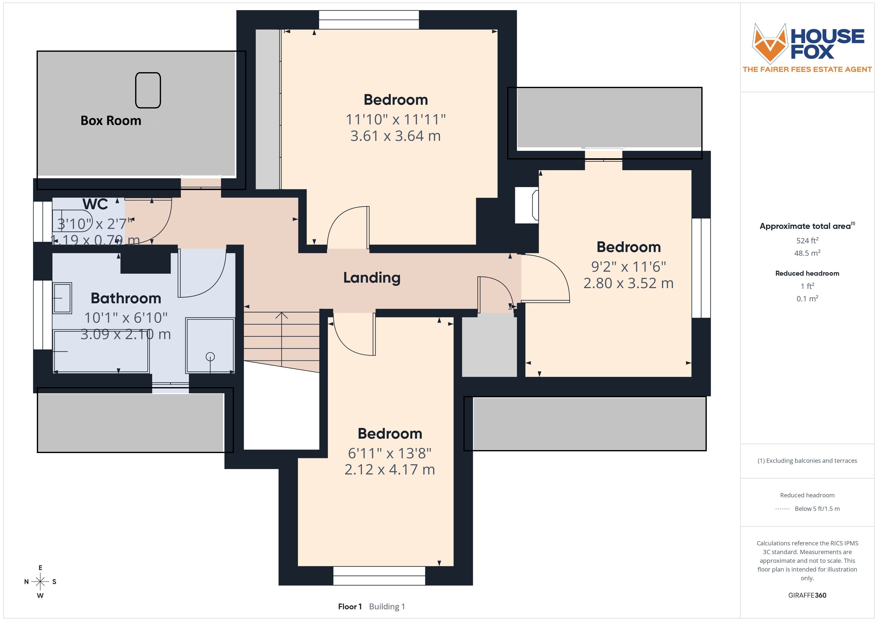 Floorplan for Bridgwater Road, Winscombe, Somerset