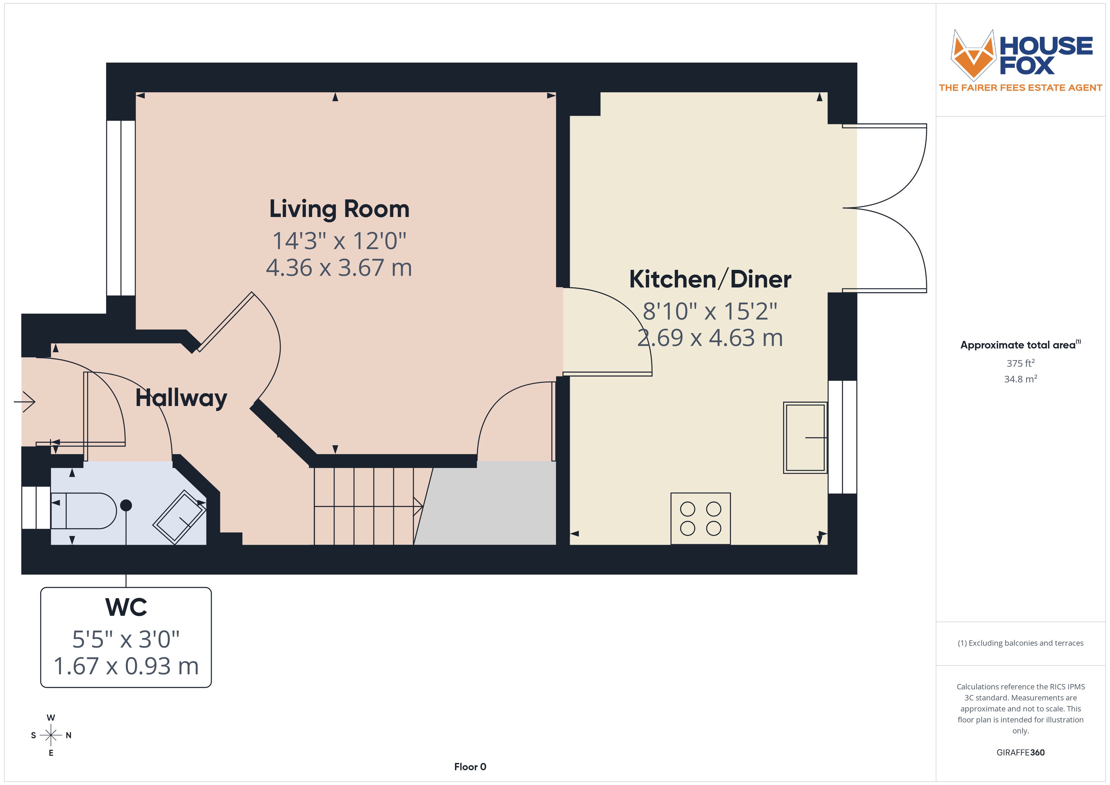Floorplan for Leonides Avenue, Haywood Village, Weston-Super-Mare, Somerset