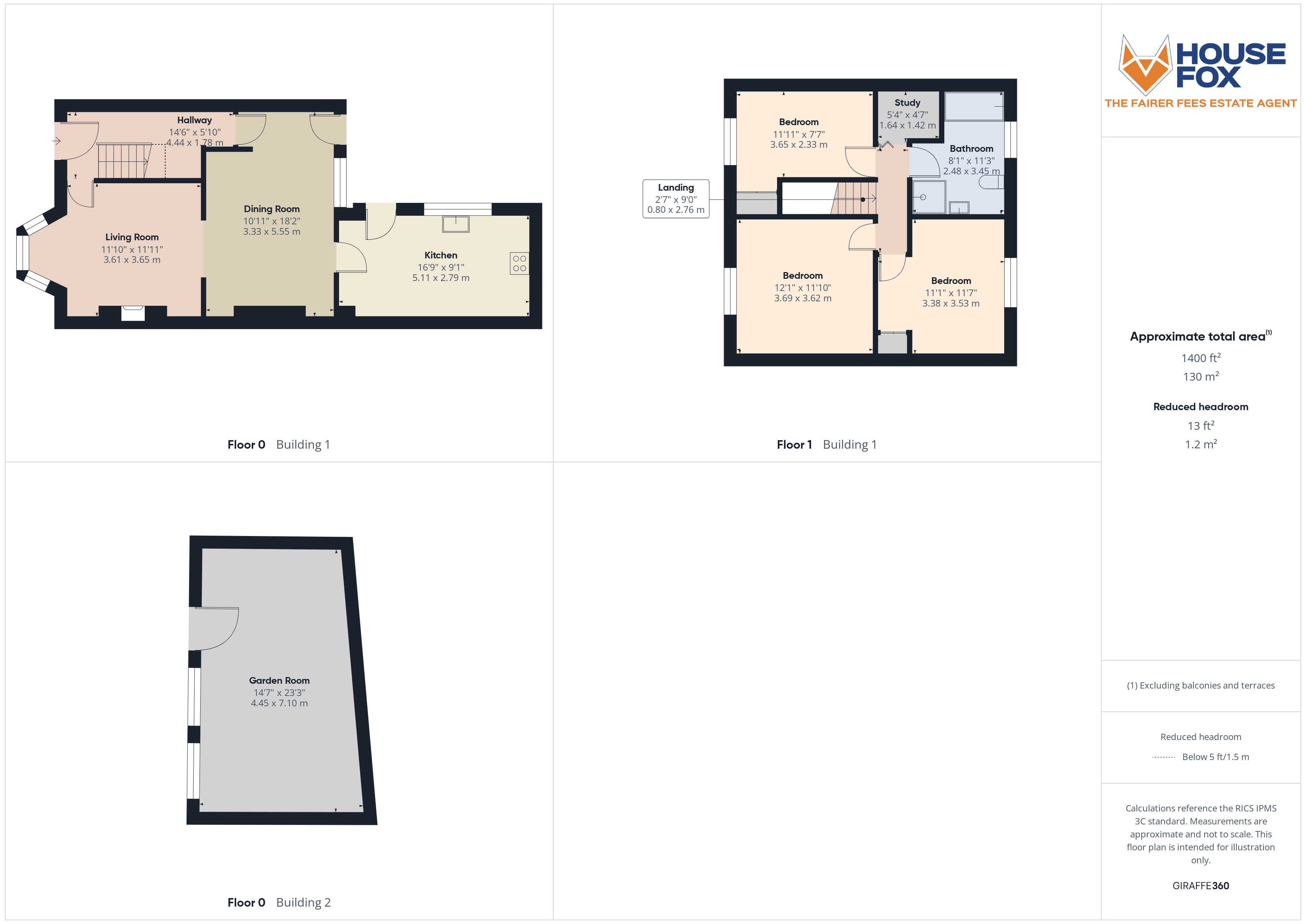 Floorplan for Milton Hillside, Weston-Super-Mare, Somerset