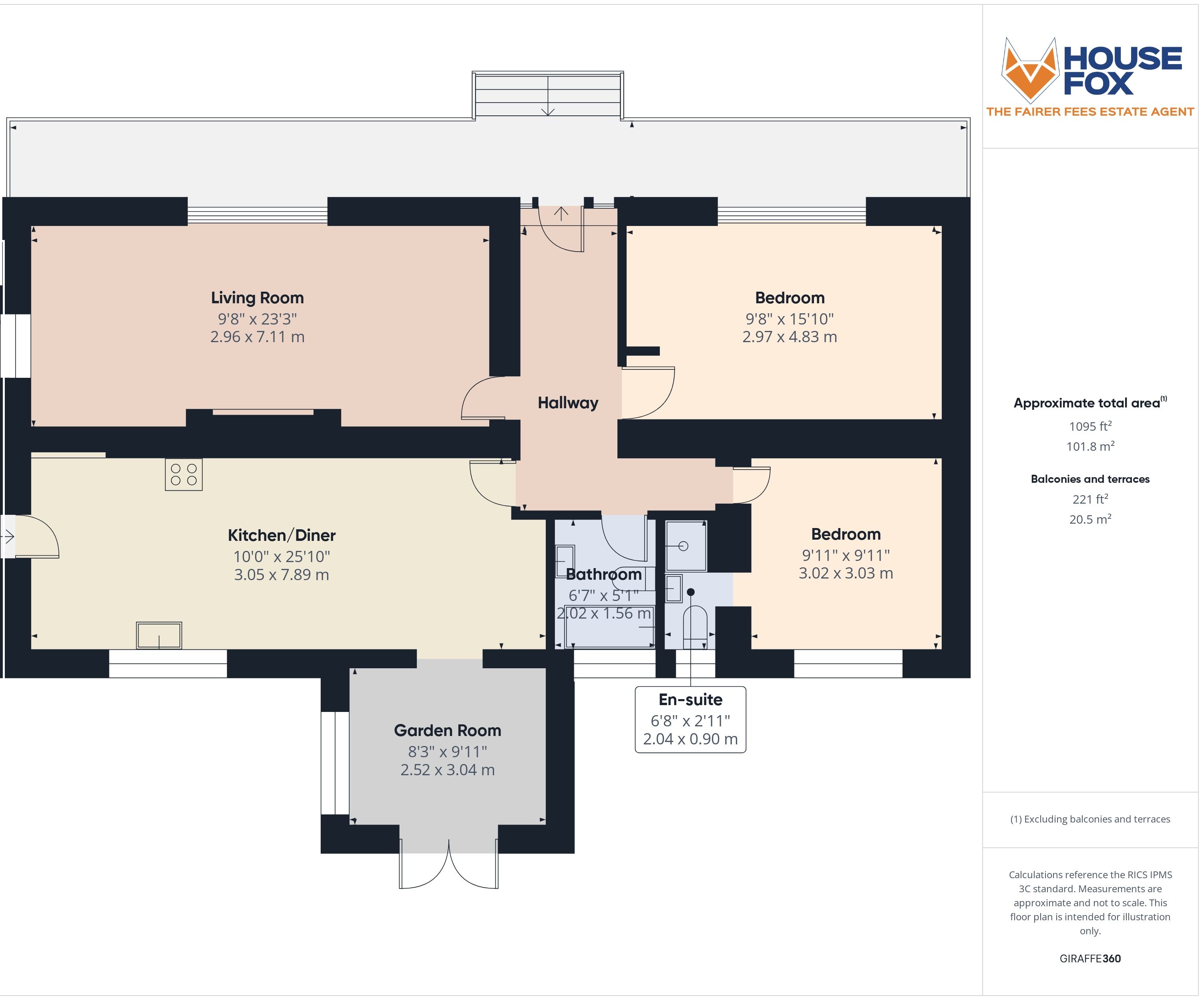 Floorplan for Lympsham, Weston-Super-Mare, Somerset