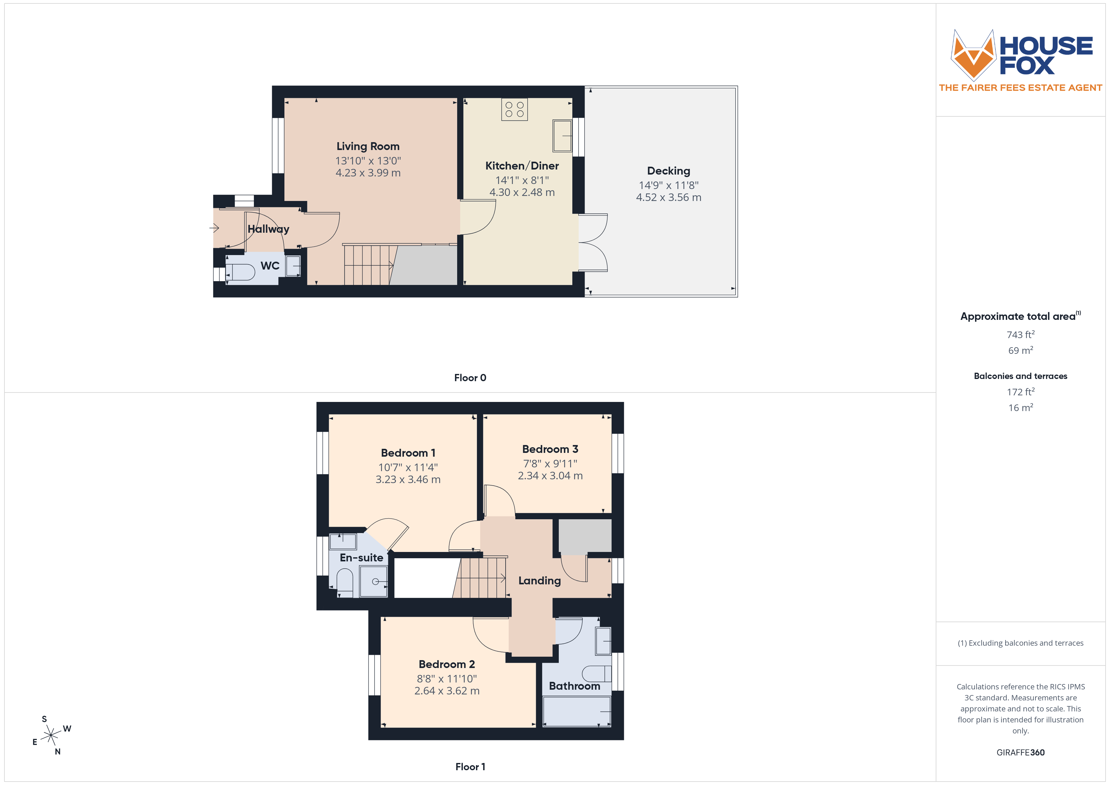 Floorplan for Worle Moor Road, Weston Village, Weston-Super-Mare, Somerset