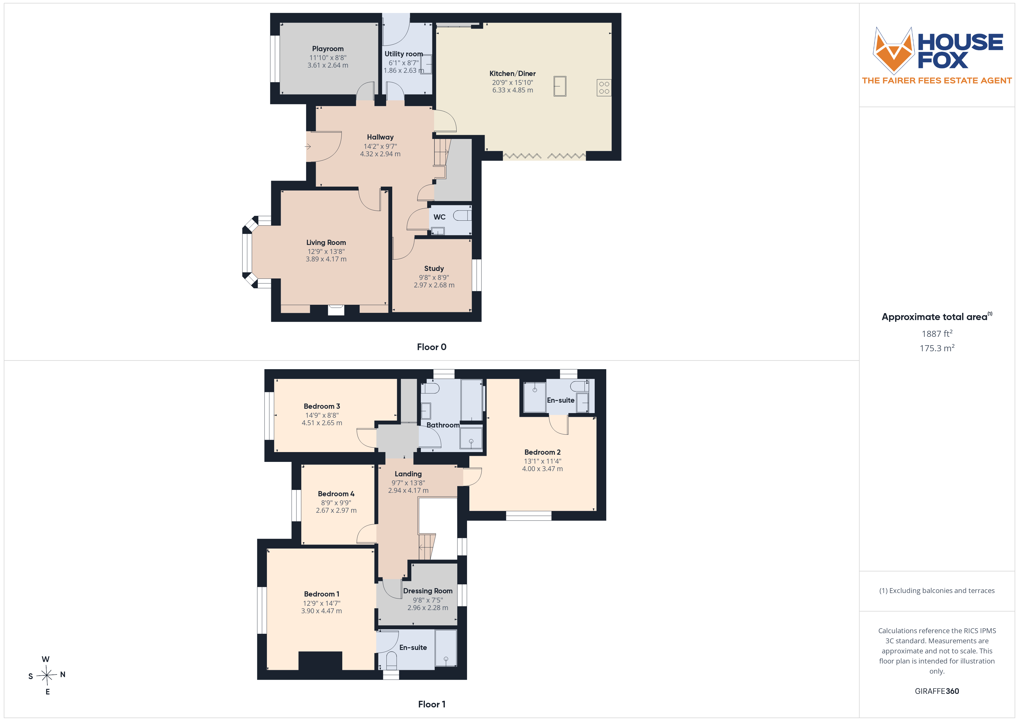 Floorplan for Bristol Road Lower, Weston-Super-Mare, Somerset