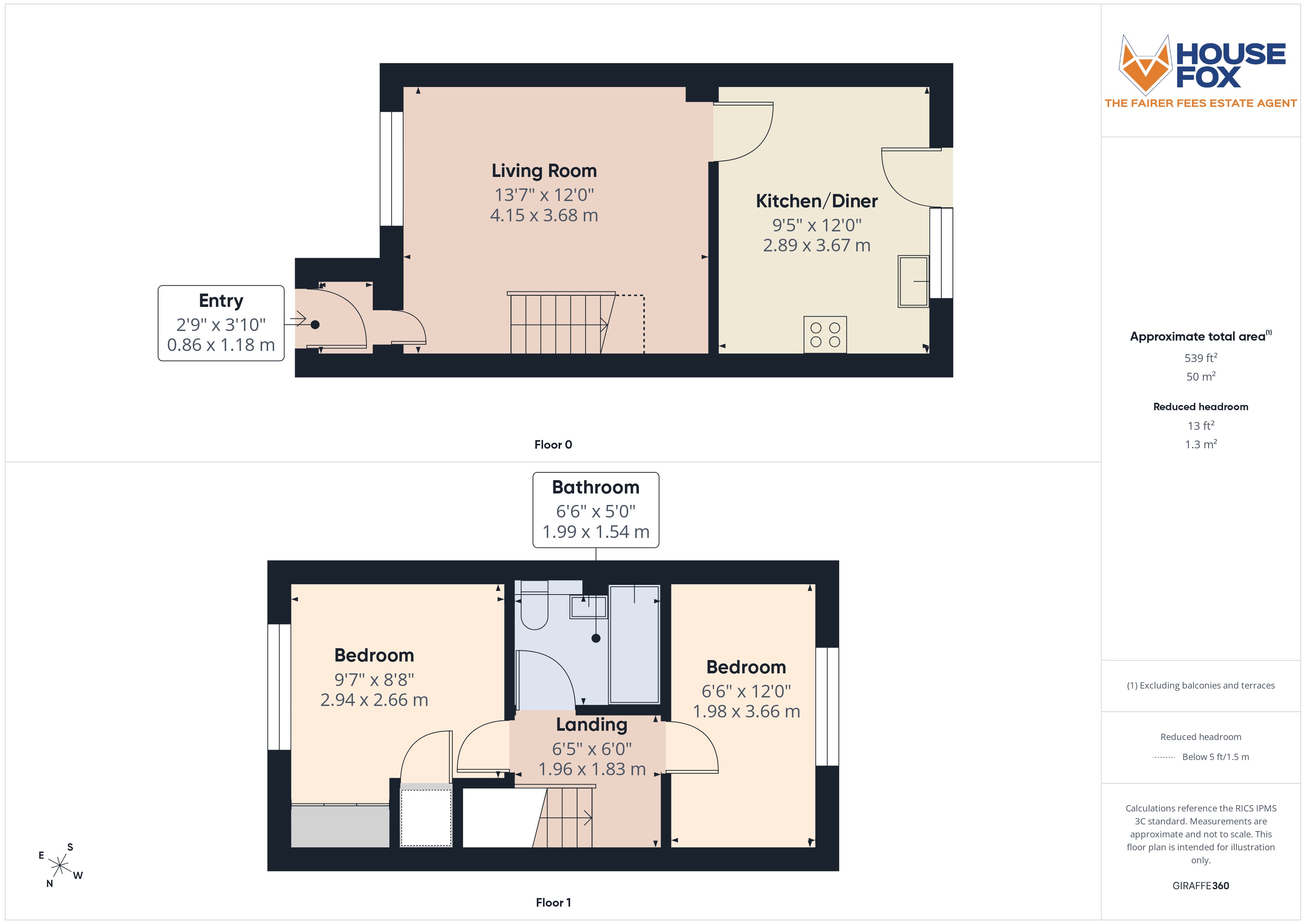 Floorplan for Locking Castle, Weston-Super-Mare, Somerset