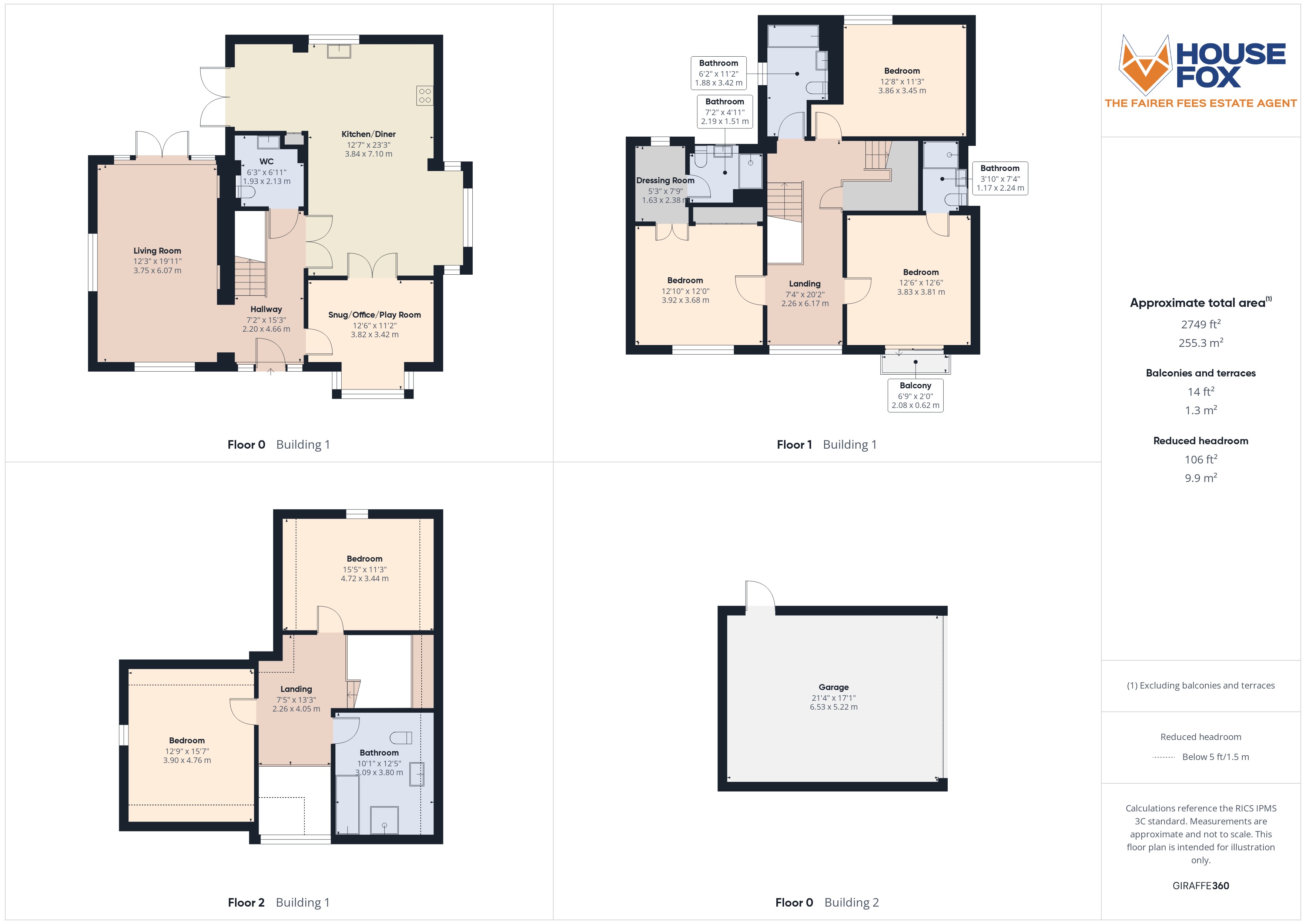 Floorplan for Locking Parklands, Weston-Super-Mare, Somerset
