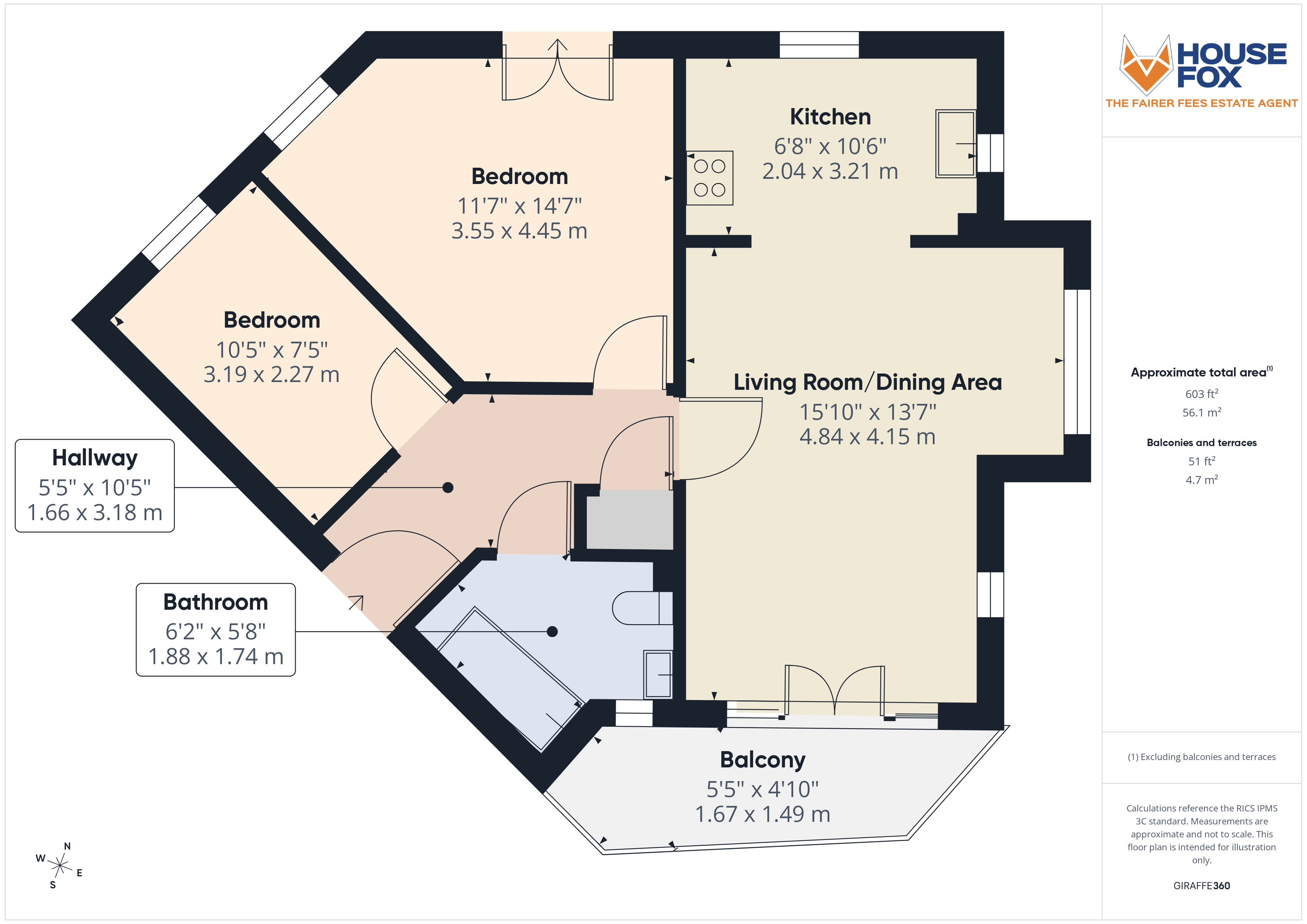 Floorplan for West Wick, Weston-Super-Mare, Somerset