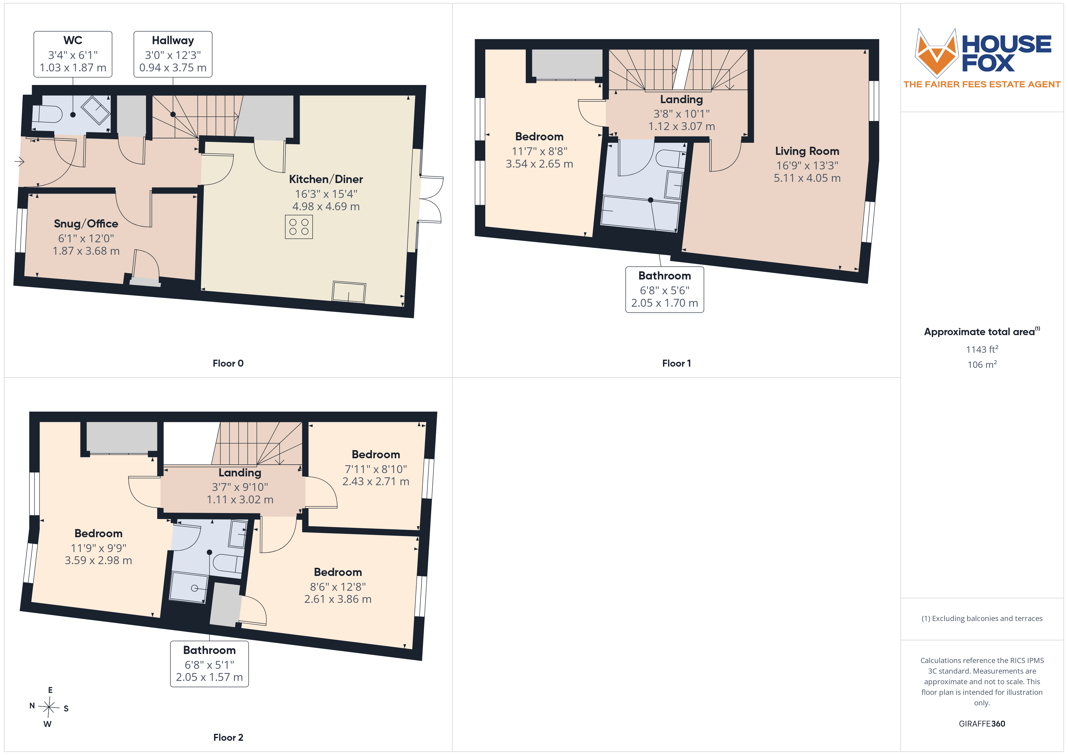 Floorplan for Longridge Way, Weston-Super-Mare, Somerset