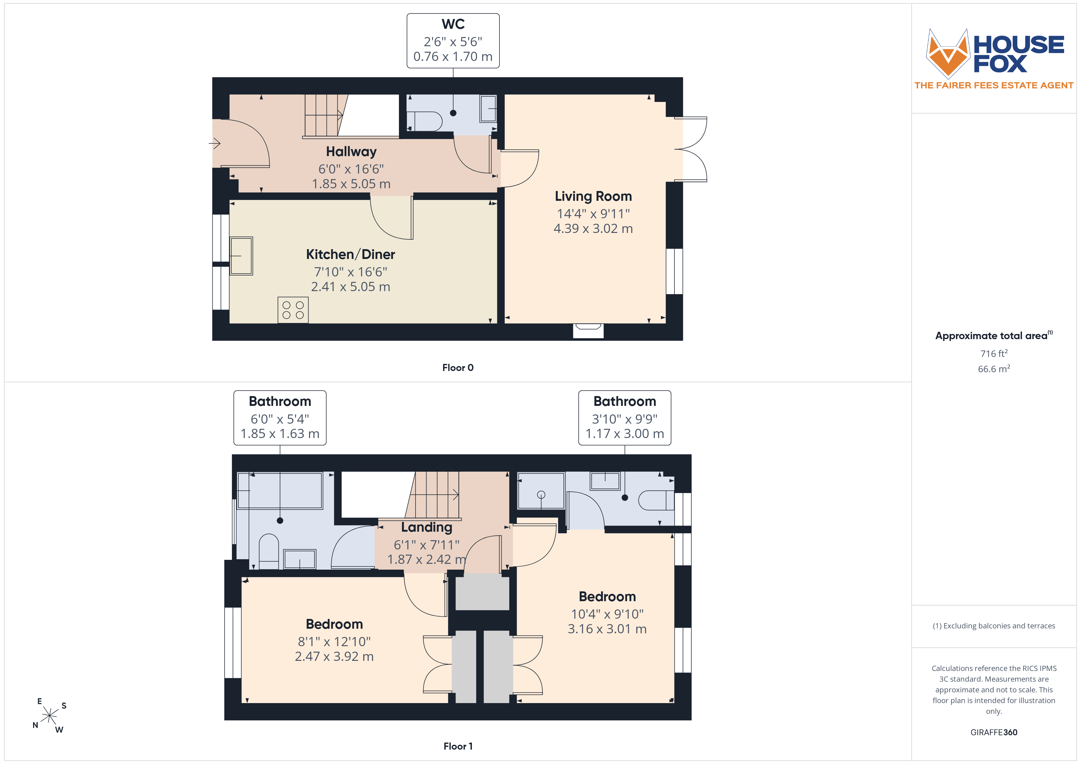 Floorplan for Coombe Road, Weston-Super-Mare, Somerset