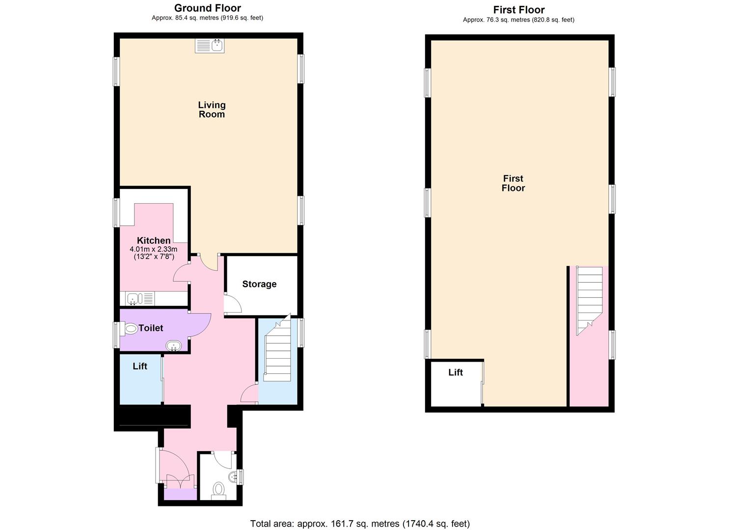 Floorplan for Burton Road, Wool, Wareham