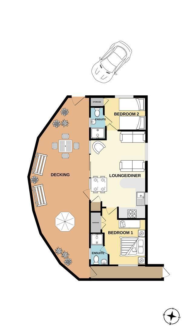 Floorplan for Panorama Road, Swanage
