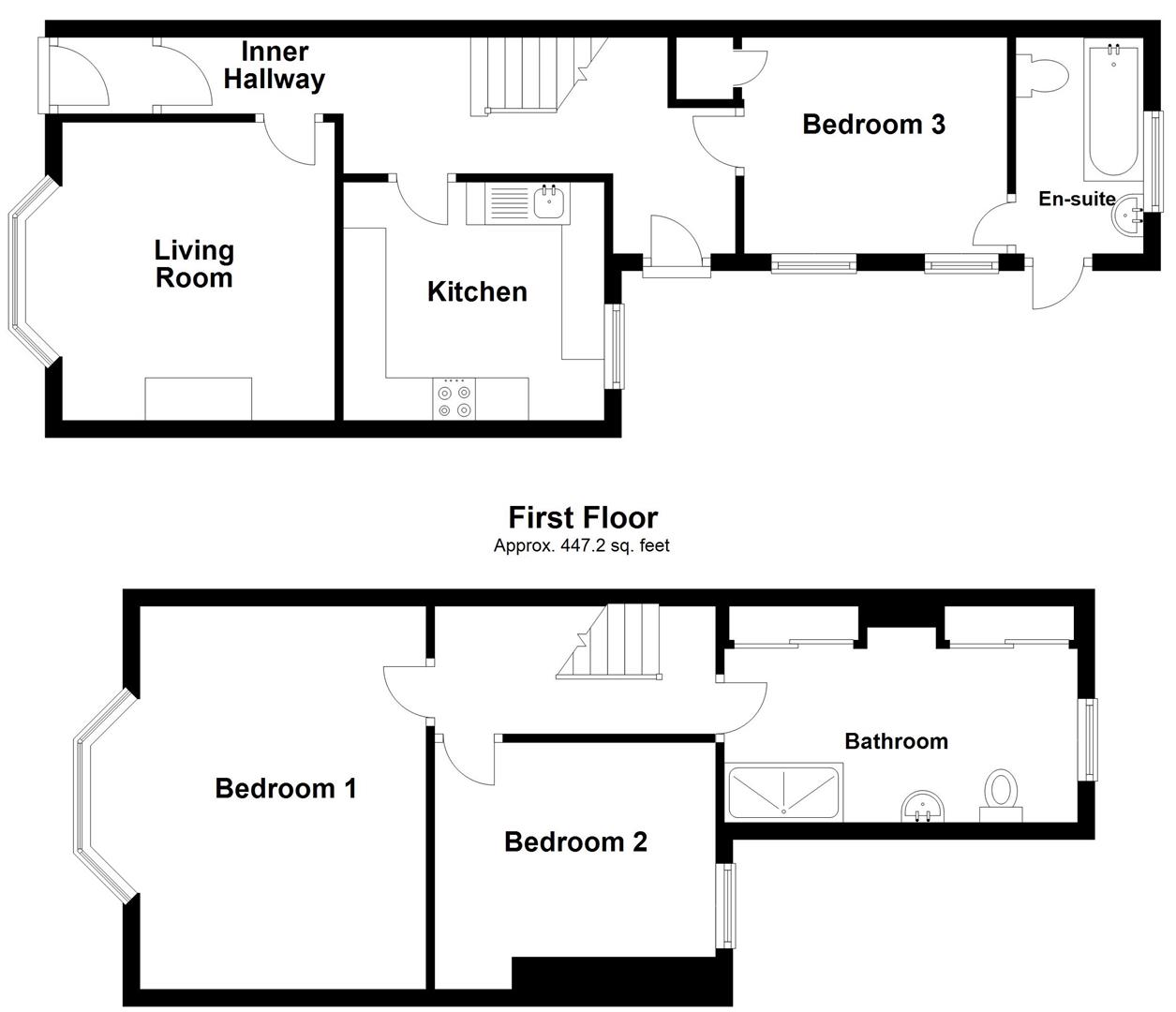 Floorplan for Victoria Road, Portland