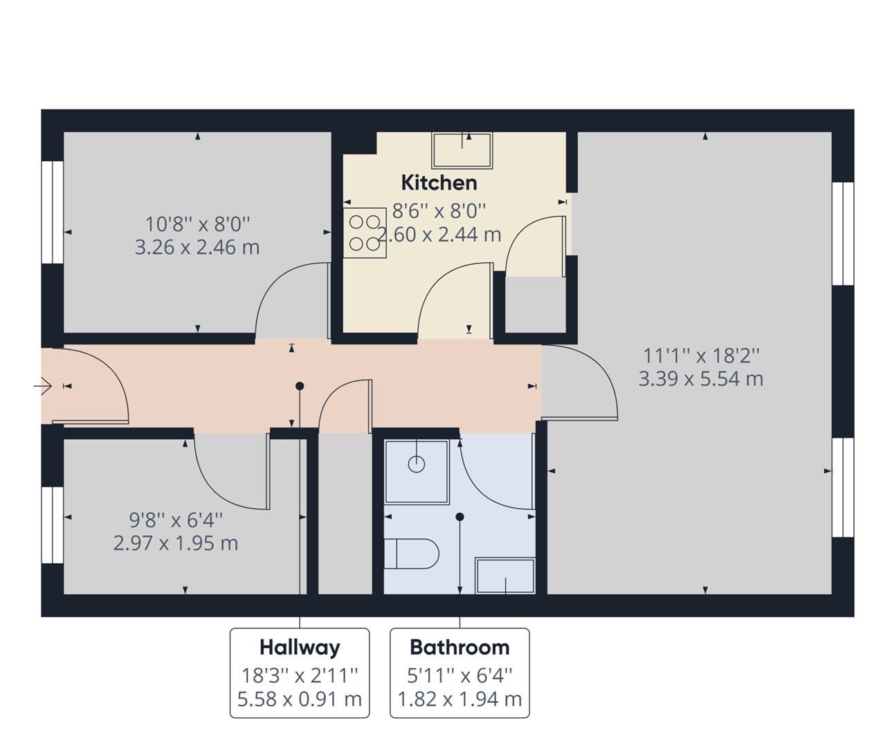 Floorplan for Chiswell, Portland