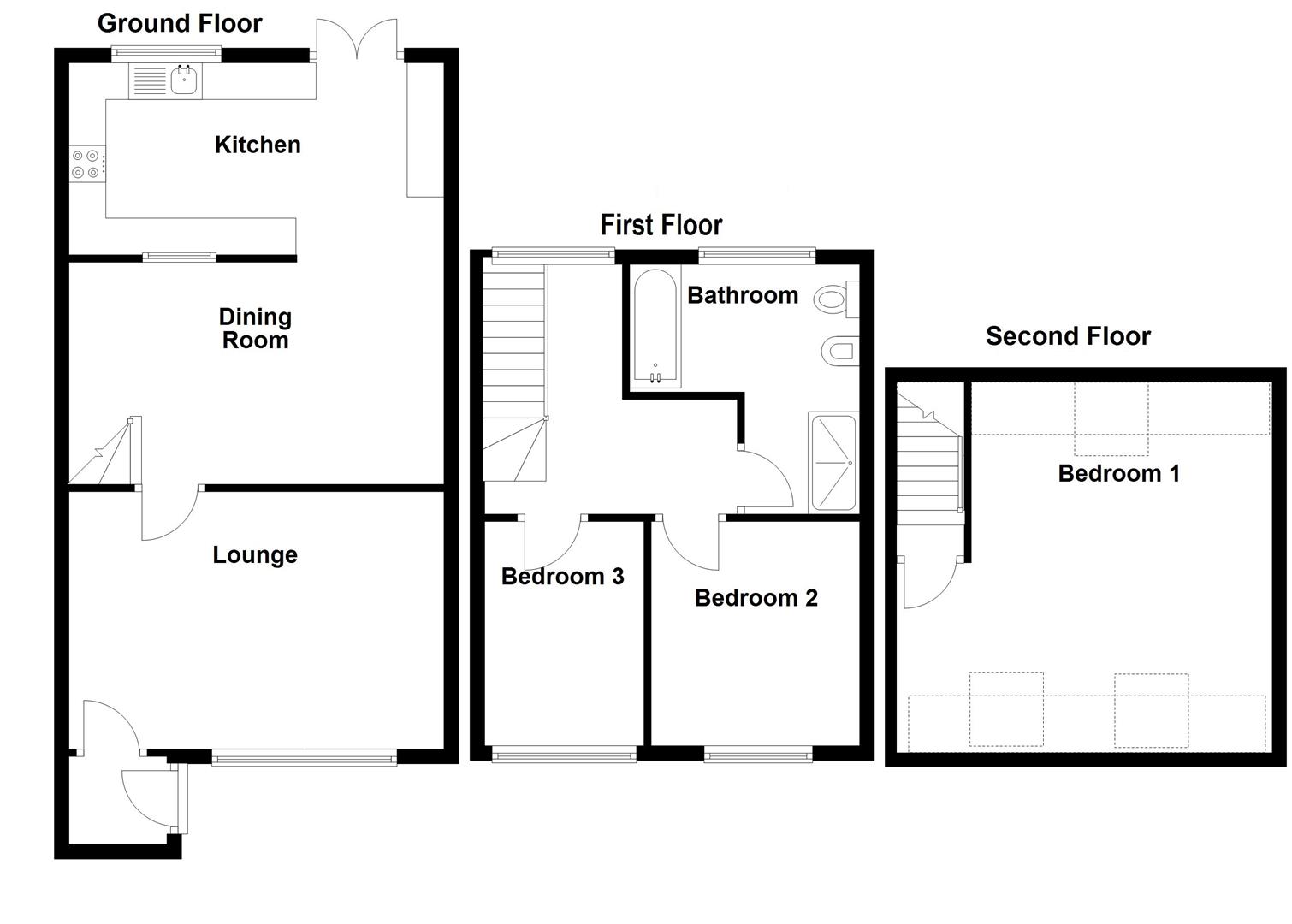 Floorplan for St. Georges Estate Road, Portland