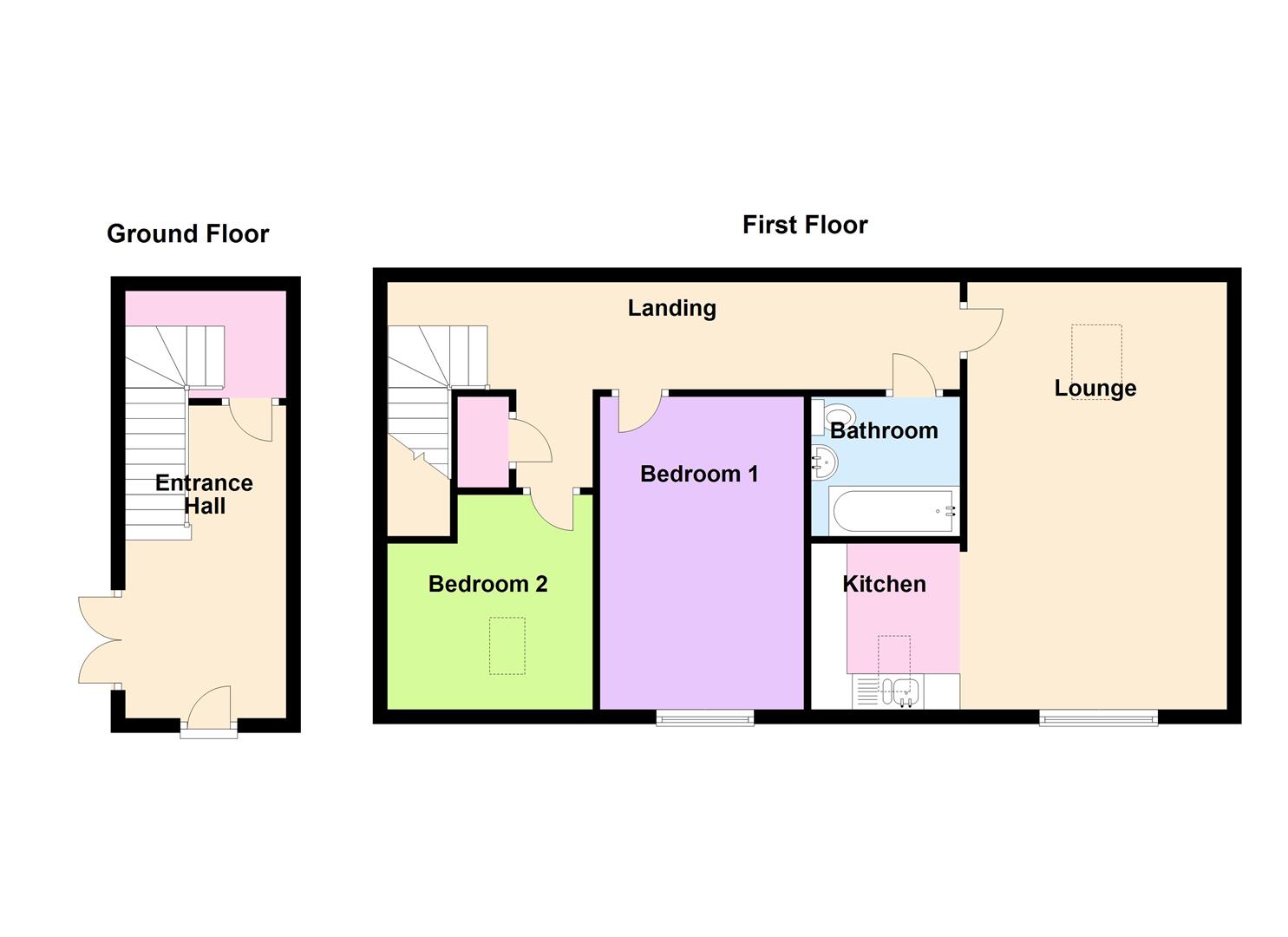 Floorplan for 15 West Field Road, Weymouth