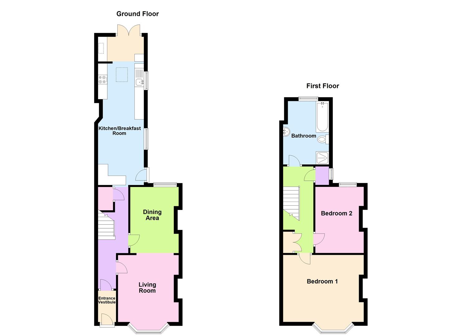 Floorplan for Newberry Road, Weymouth