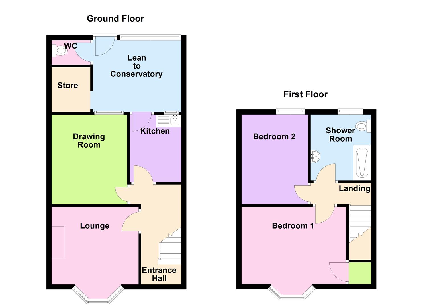 Floorplan for Dorchester Road, Weymouth