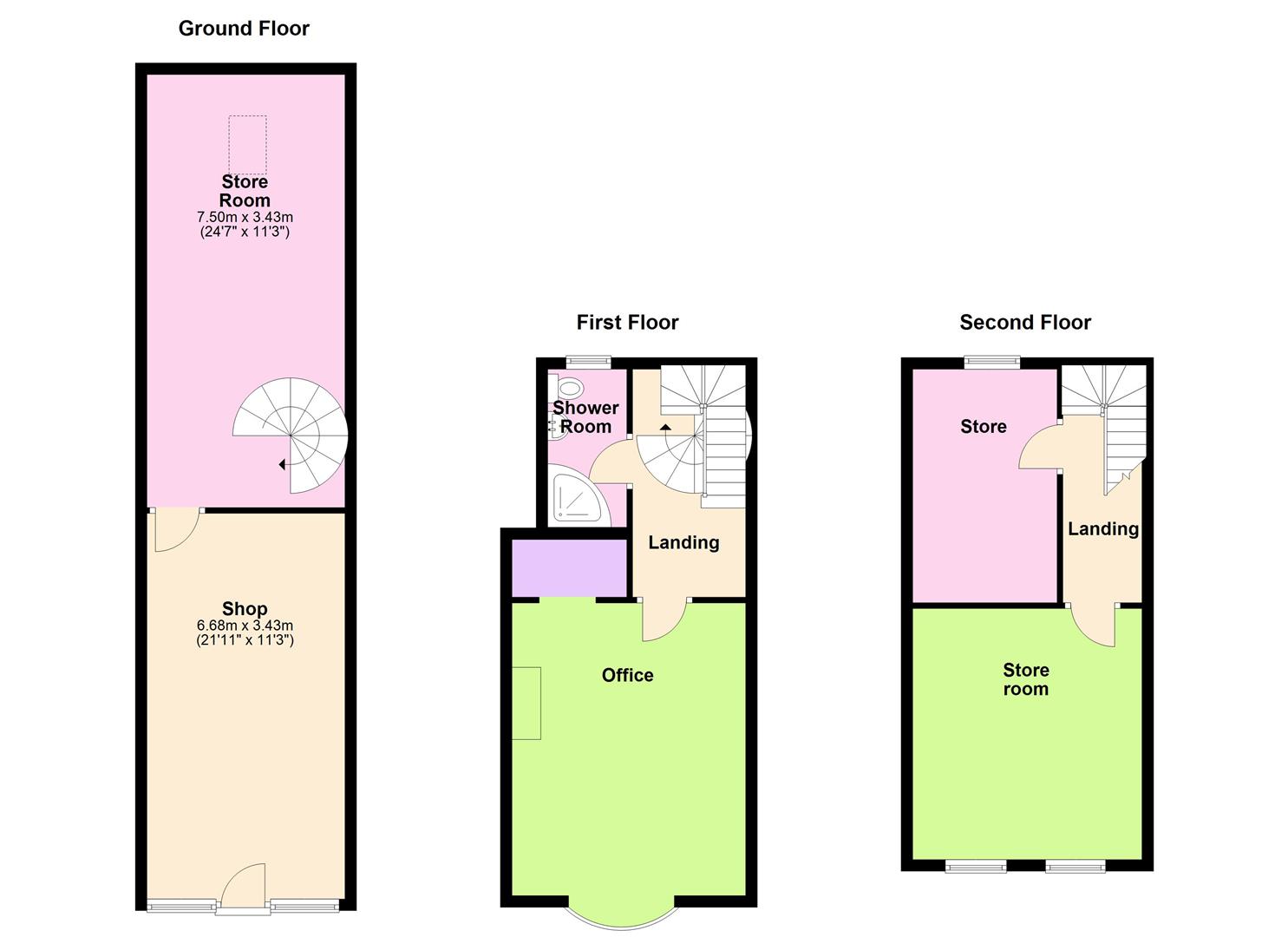 Floorplan for St Mary Street, Weymouth