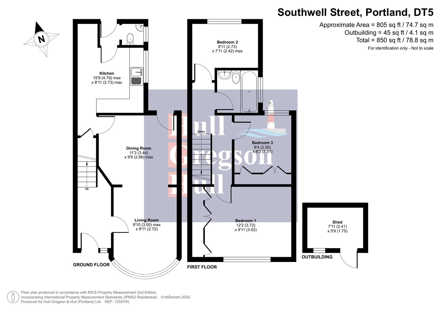 Floorplan for Southwell Street, Portland