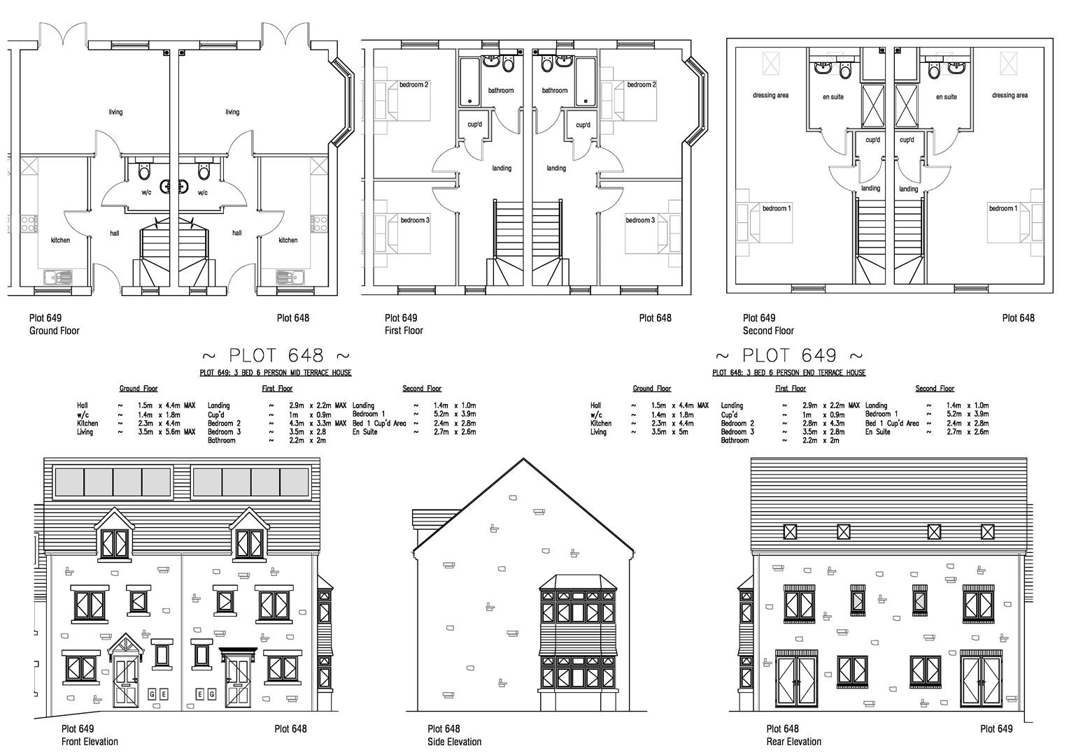 Floorplan for Plot 648 Curtis Fields, 99 Lanehouse Rocks Road, Weymouth, DT4 9HY