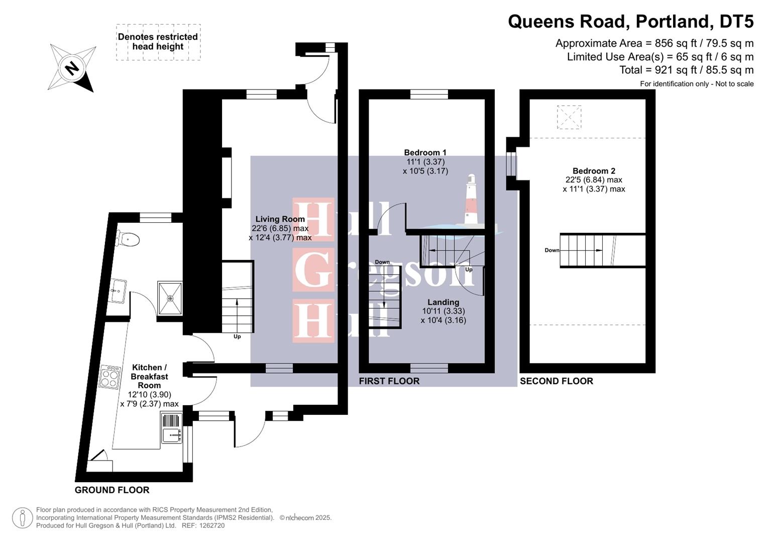Floorplan for Queens Road, Portland