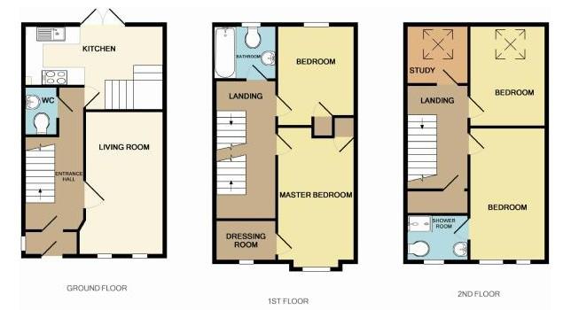 Floorplan for Fortuneswell, Portland