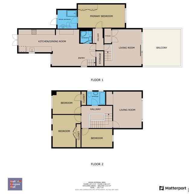 Floorplan for Brackendown Avenue, Weymouth