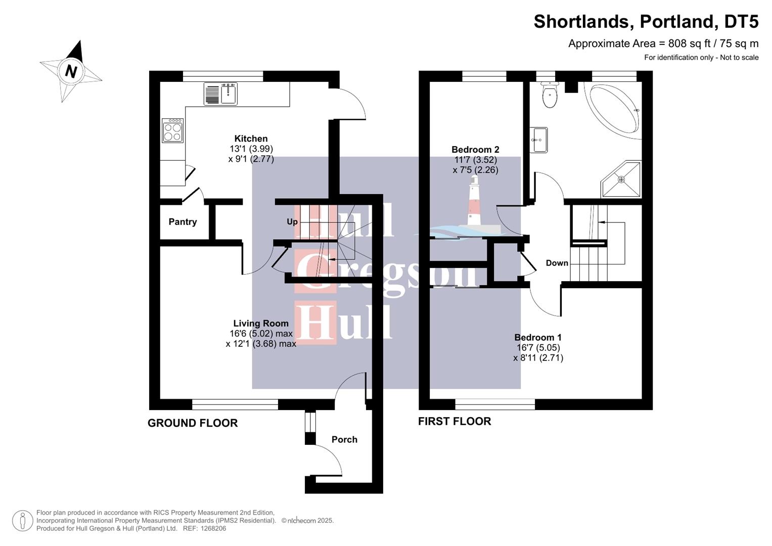 Floorplan for Shortlands, Portland