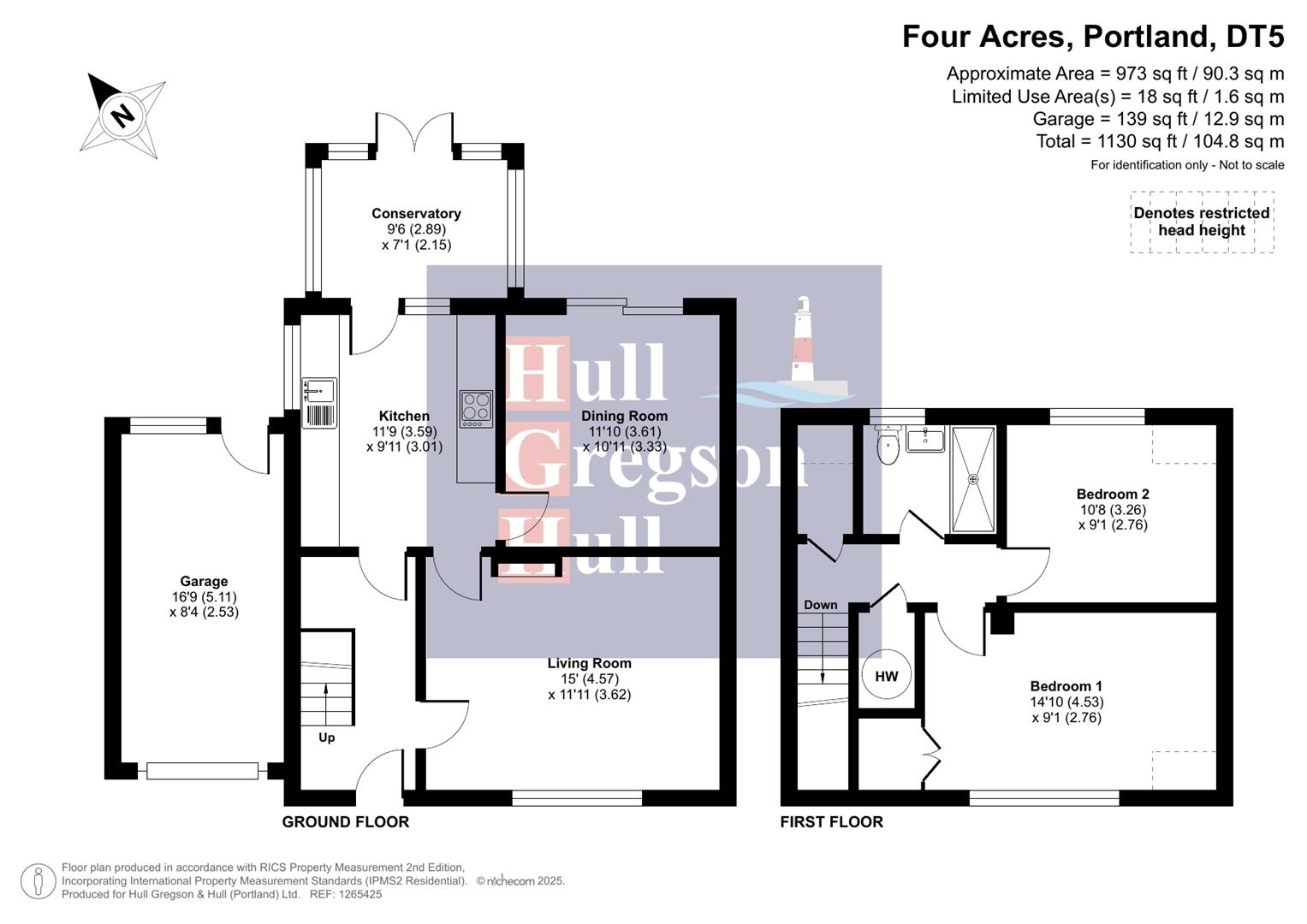 Floorplan for Four Acres, Portland