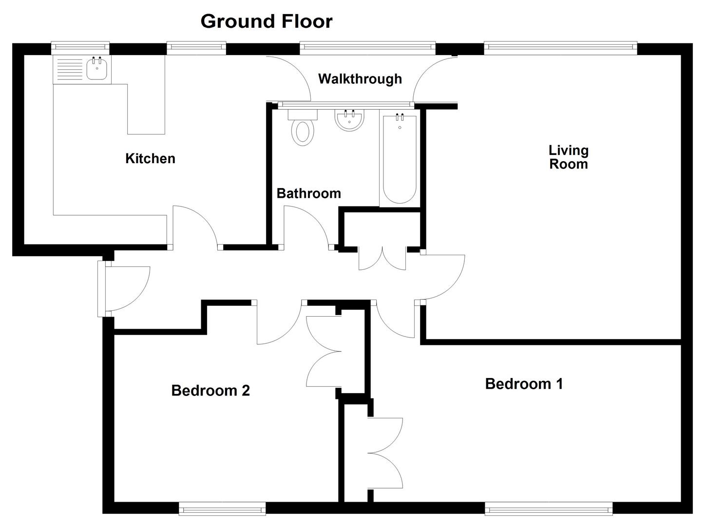 Floorplan for Woolcombe Road, Portland