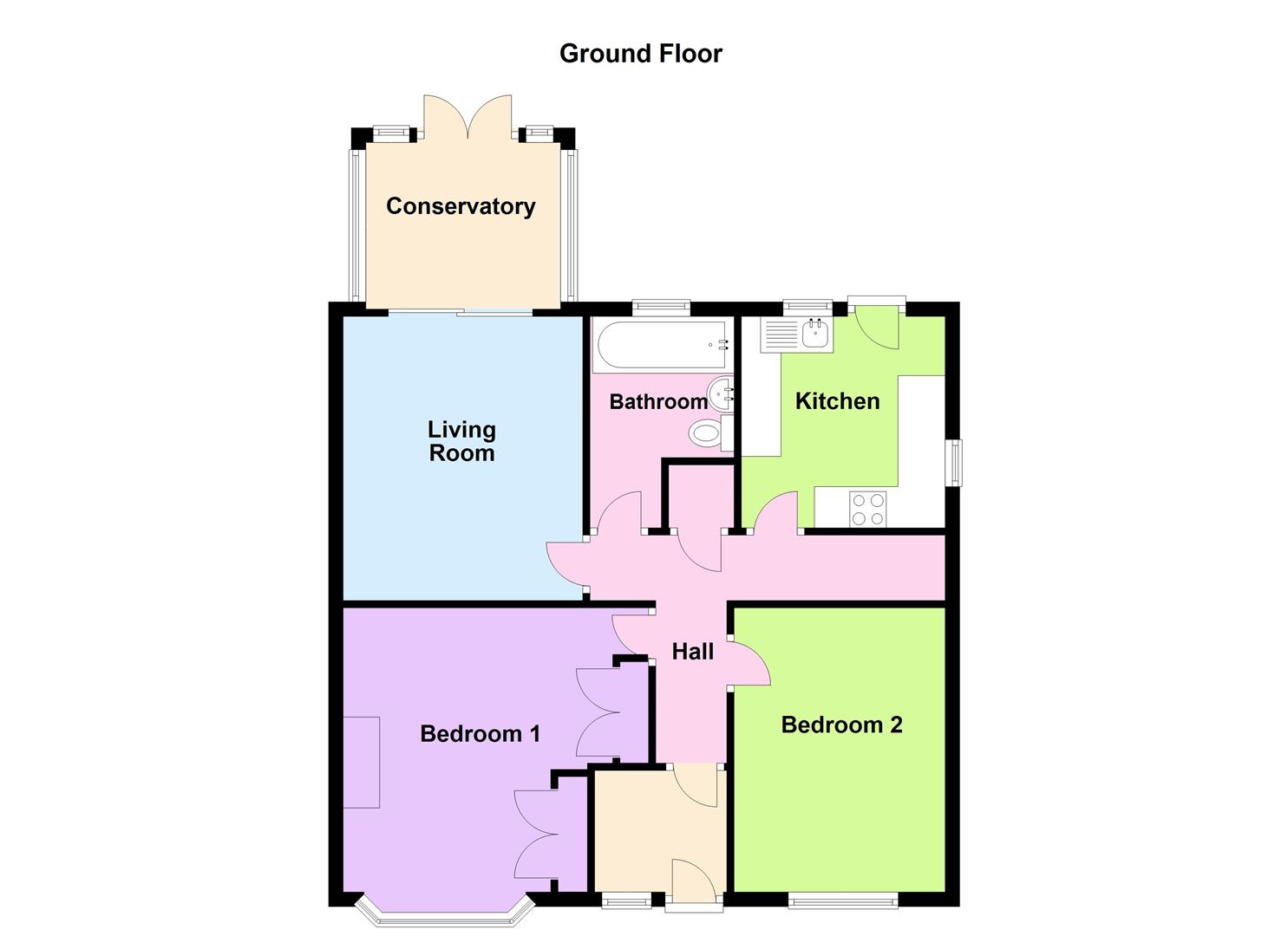 Floorplan for Granby Close, Weymouth