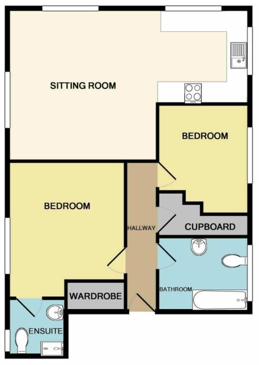 Floorplan for Pennsylvania Way, Portland