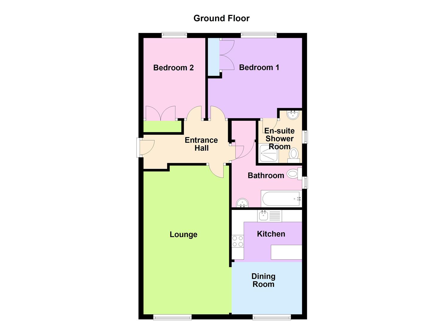 Floorplan for Quayside Court, Commercial Road, Weymouth