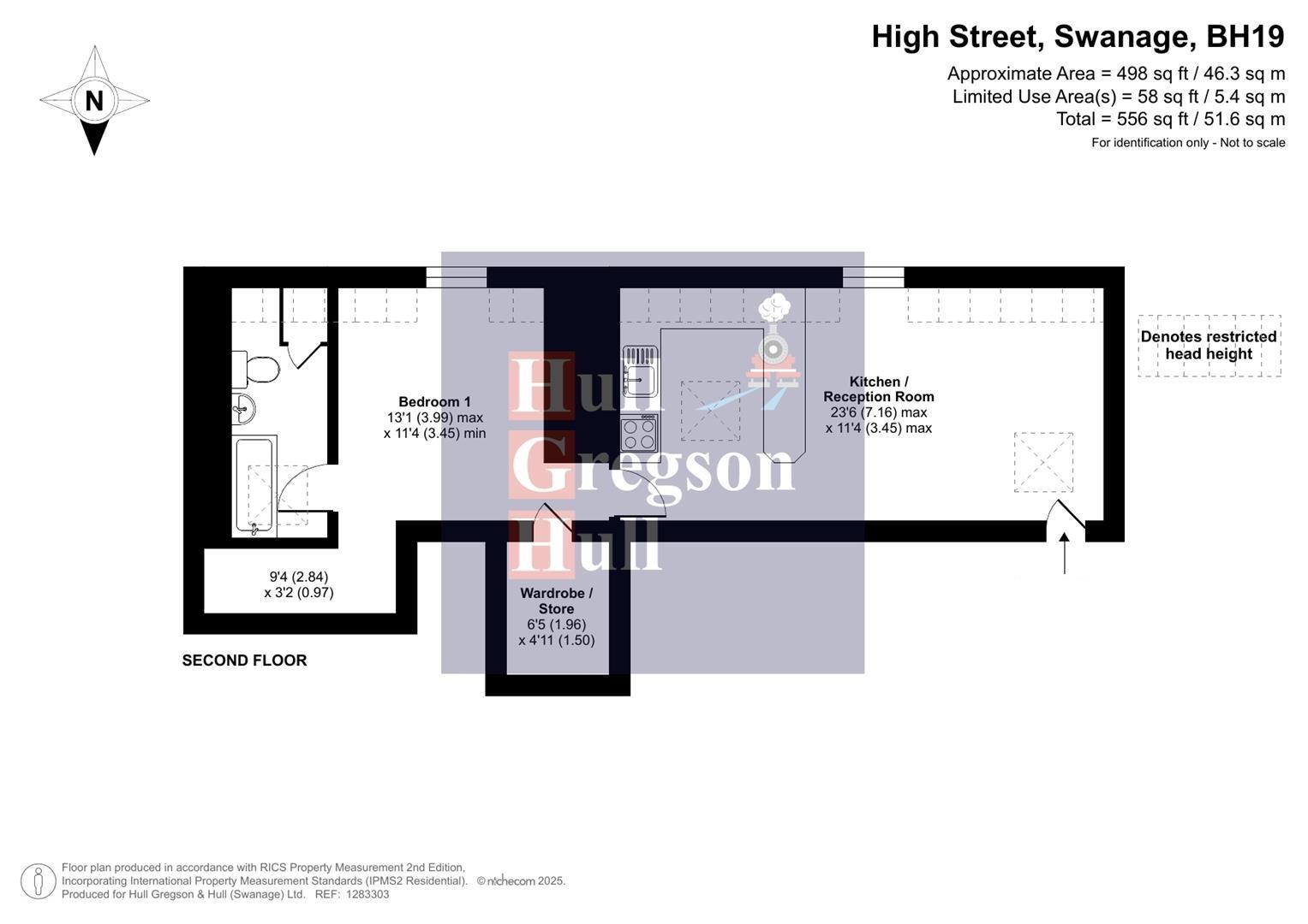 Floorplan for High Street, Swanage