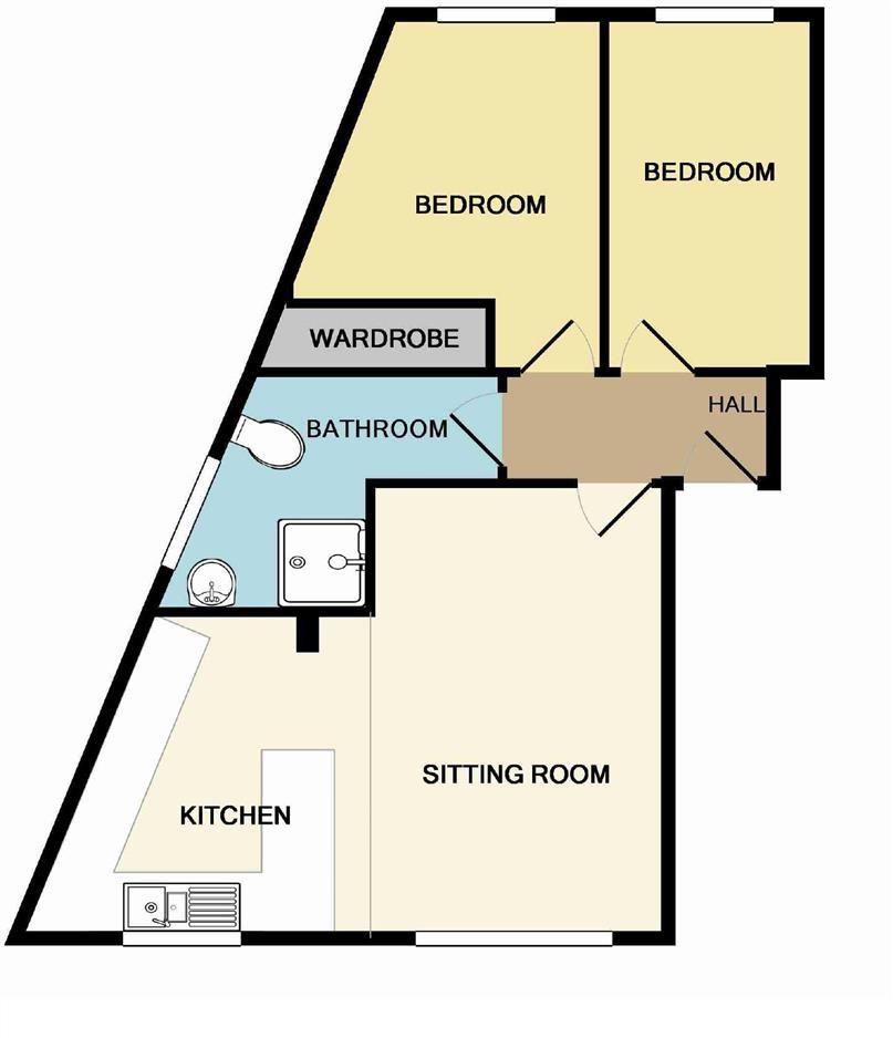 Floorplan for Castletown, Portland