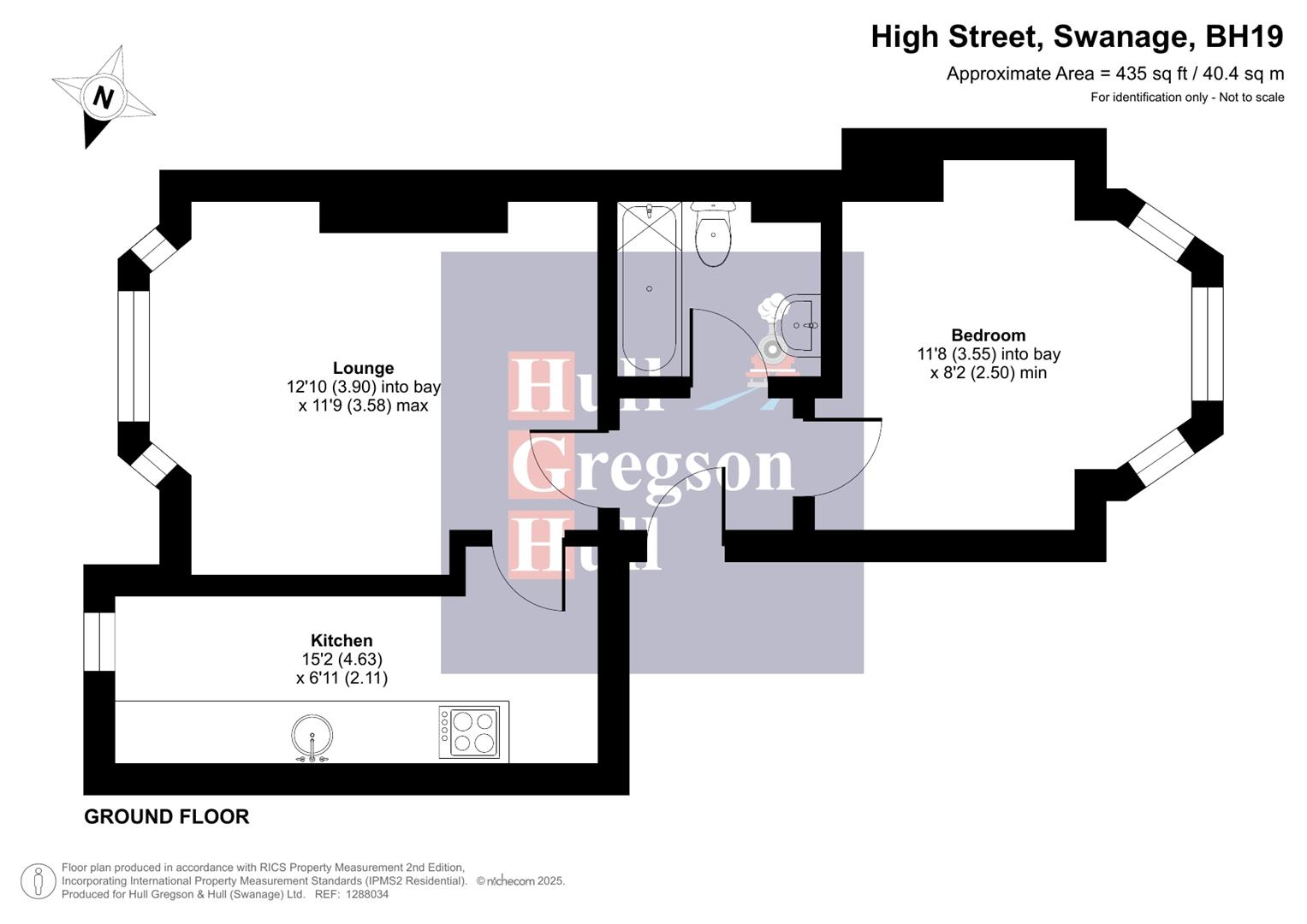 Floorplan for 130 High Street, Swanage