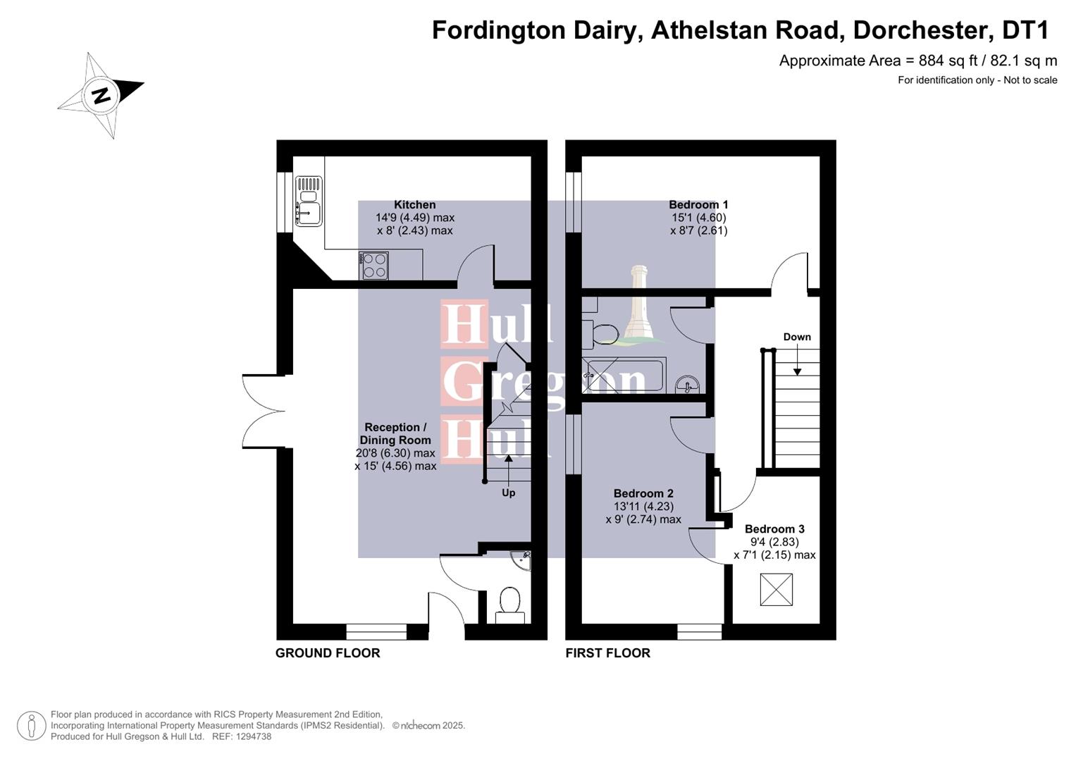 Floorplan for Fordington Dairy, Dorchester