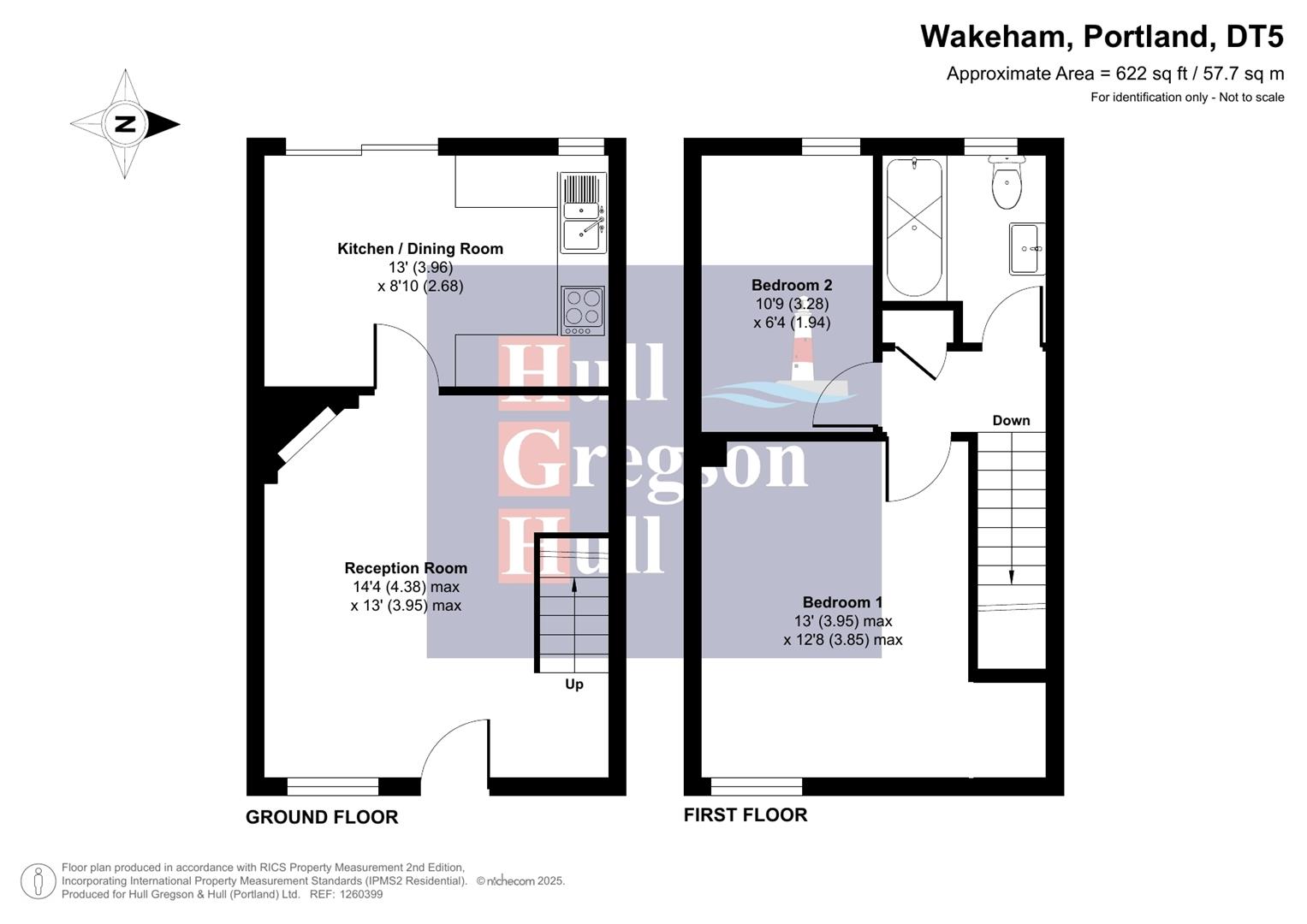 Floorplan for Wakeham, Portland
