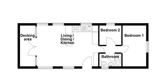 Floorplan for Panorama Road, Swanage